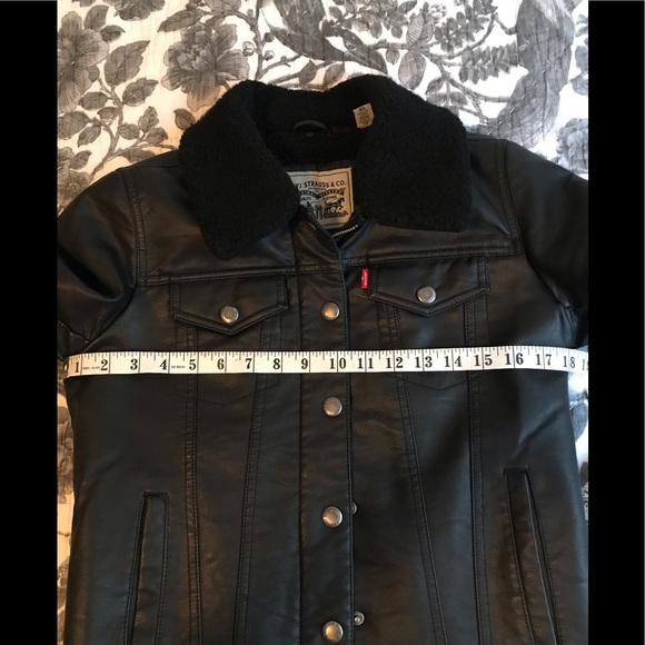 Levi’s shearling and faux leather jacket - Picture 13 of 16